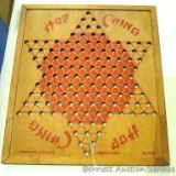 Hop Ching Chinese Checker board by J. Pressman & Co. Made in USA No. 2739. Measures approx. 17