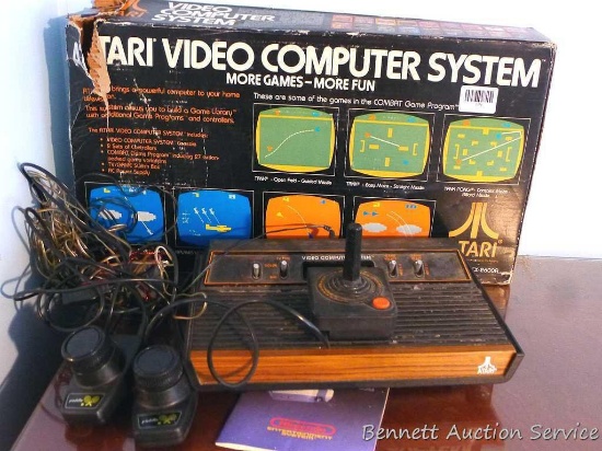 Atari Video Computer System, model no. CX-2600SA. Untested.