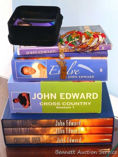 John Edward Evolve 3 books and 6 DVD set, Cross Country Season 1 DVD set and more.