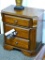 Ashley Signature three drawer night stand. Model B429. Matches lots 863, 866 and 868.