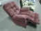 Best recliner/rocker, Sangria. Model 9MW87-1. Matches lots 908, 913 and 926.