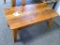 Chequamegon - Amish coffee table, barn wood. Matches lots 960, 962, 964 and 965.