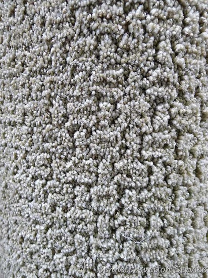 Carpet remnant, 12' x 12'. Please come to open house to see the color.