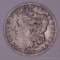 1879 O Morgan silver dollar.