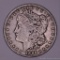 1886 S Morgan silver dollar.