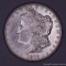 1878 S Morgan silver dollar.