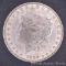 1886 Morgan silver dollar, EF