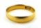 Classic men's gold band weighs 4.1 grams, size 9-3/4. Uncommon hallmark of 18 and a rearing lion