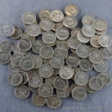 72 Bicentennial and other Kennedy half dollars.