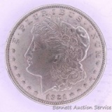 1921 Morgan silver dollar, AU