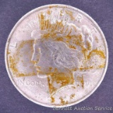 1923 Peace silver dollar