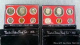 1976 & 1978 U.S. Proof Sets.