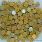 451 grams wheat cents, dated back to 1941 including some steels.