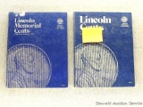 Mixed wheat cents dated back to 1941; Lincoln Memorial Albums, unchecked.