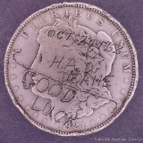 1921 Hobo silver dollar.