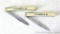 Two promotional melon knives made in Germany by Murcott. 8-1/2