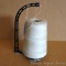 Antique cast iron store string dispenser from Malchow Grocery, Medford, WI. As would have been on