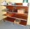 Gondola style store shelving with upgraded 3/4