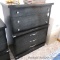 Four drawer dresser is sturdy and in good condition with dovetailed drawers. Drawers all slide