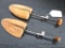 Wooden shoe stretchers by Malmo, Made in Sweden. Vintage pieces in good condition.