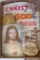 Religious plaques, wall hangings and pictures. Jesus at the door plaque is a souvenir from the