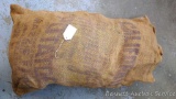 Burlap sack full of burlap sacks? some have light graphics. Good for the duck boat, hunting blind,