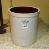 5 gallon Crown stoneware kraut crock, made in USA. Crock is in good condition overall with slight