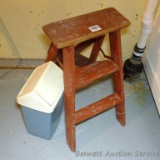 Cute little two step stool stands 23