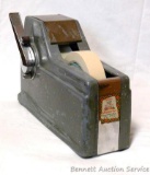 Very vintage heavy duty tape dispenser by Scotch by Minnesota Mining & Mfg. Co. Unit measures 10