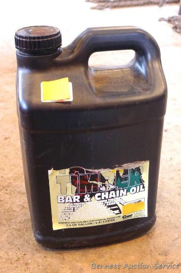 No Shipping. 1-1/2 or 2 gallon bar and chain oil.