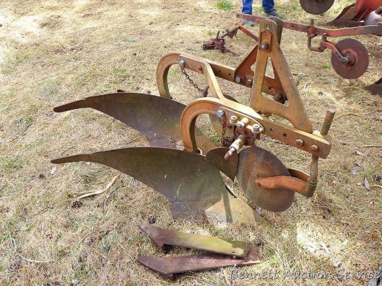 Dearborn Model 10-1 two bottom plow, pair of extra edges - may or may not fit.