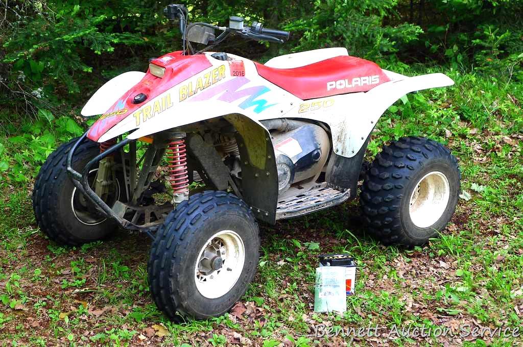 1996 Polaris 250 Trailblazer ATV with electric Proxibid
