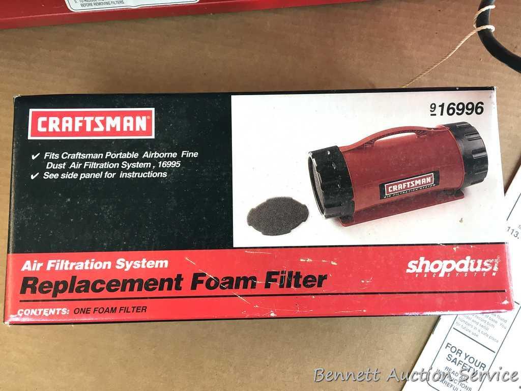 Air Filtration System Craftsman Model Proxibid