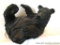 Lying Bear: Molded bear in a playful lying position, hollow. 18