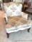 French Provincial Chair: Small wingback chair. 31