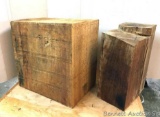 Remnant Wood Blocks: Perfect for beginning woodworker/chainsaw artistry/direct carver/dremel art.