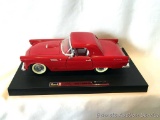 Model Car: 1955 Ford Thunderbird, Revell 40th Anniversary Edition. Cast metal with plastic. Model