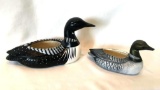 Loon planters: Two planters, Largest 9