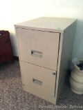 File Cabinet: 2-drawer locking file cabinet, has key. 15