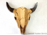 Wood Scroll saw Bison: Hand crafted by the Antiquer himself. Shows beautiful woodgrain. 3/4