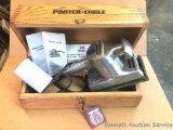 Porter-Cable Finishing Sander: 25th Anniversary Edition with Dovetail Box. Model 505. Includes a