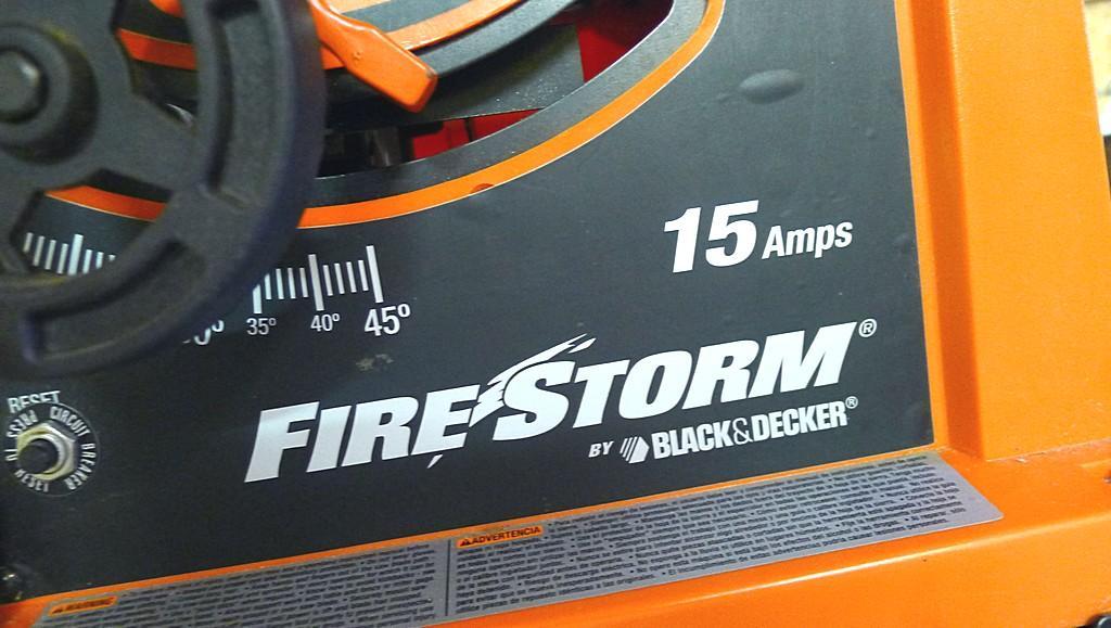 Black & Decker Fire Storm table saw in Winfield, KS, Item N9167 sold