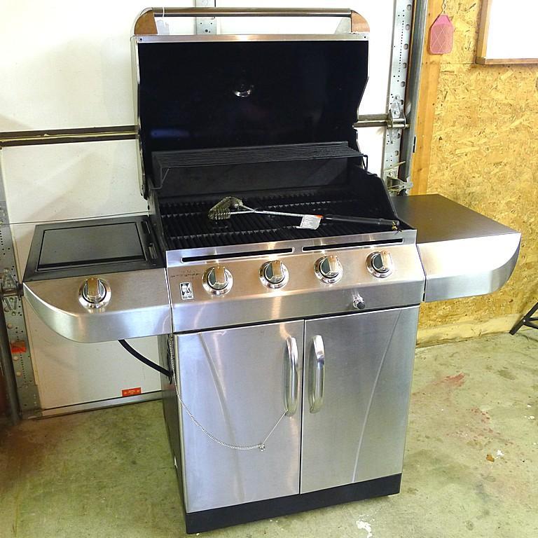 Char Broil Commercial Series Dual Fuel five Proxibid