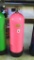 Aluminum scuba tank, 80 cu. inch capacity, has been emptied to allow shipping. Approx. 30