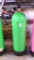 Aluminum scuba tank, 80 cu. inch capacity, has been emptied to allow shipping. Approx. 30
