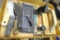 Assortment of putty knives, sheetrock sander and more.