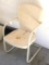 Vintage metal lawn chair, approx. 21