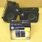 HP multimedia speakers and Pyle Dryver Pro surround sound speakers.