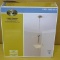 Hampton Bay 2-Light Pendant with brushed nickel finish. 15.7 