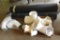 100 ft. roll of tar paper, 50 ft. screen, pvc elbows, rain gutter pieces and more.
